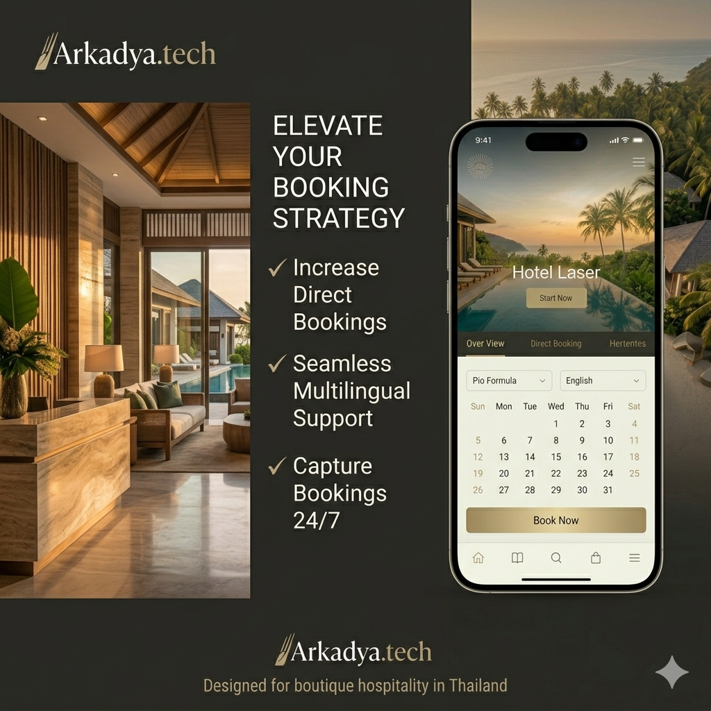 Hotel booking interface